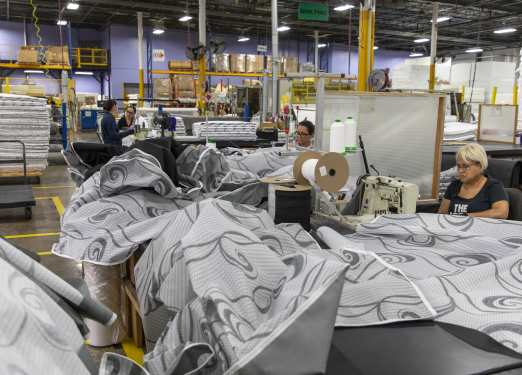 Lippert Plant 50 Mattress and Furniture Manufacturing