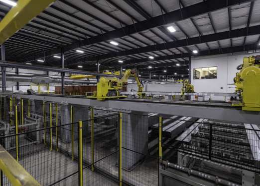 Lippert Plant 19 Automated Beam Processing Line Chassis