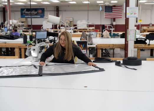 Ameritex Plant 113 Lippert Marine Fabrics