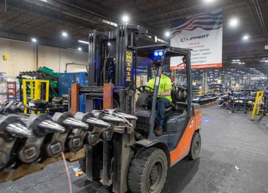 Lippert Axle Distribution Plant 45